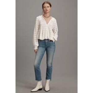 NWT- Anthropologie Evidant Verona Skinny Ankle Light Wash Jeans Sz:25,26,27,30